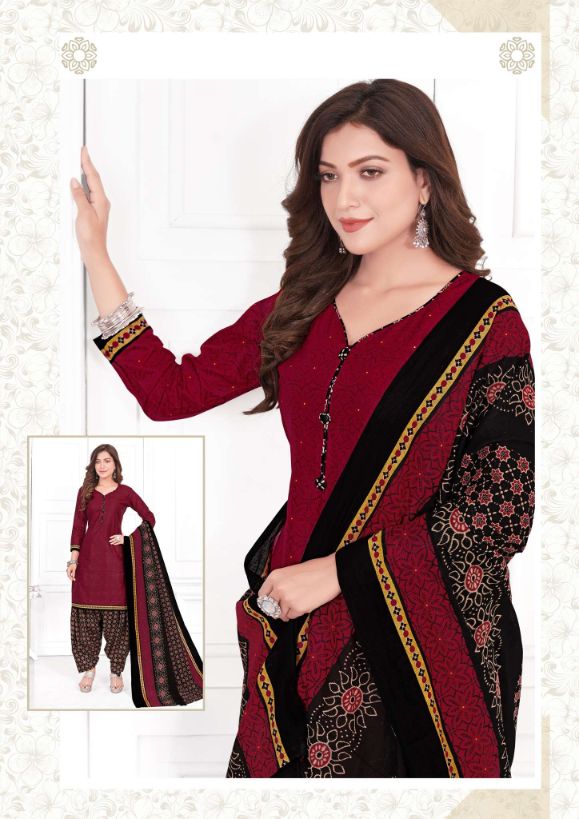 Madhav Punjabi Kudi 3 Ready Made Regular Wear Cotton Printed Ready Made Dress Collection